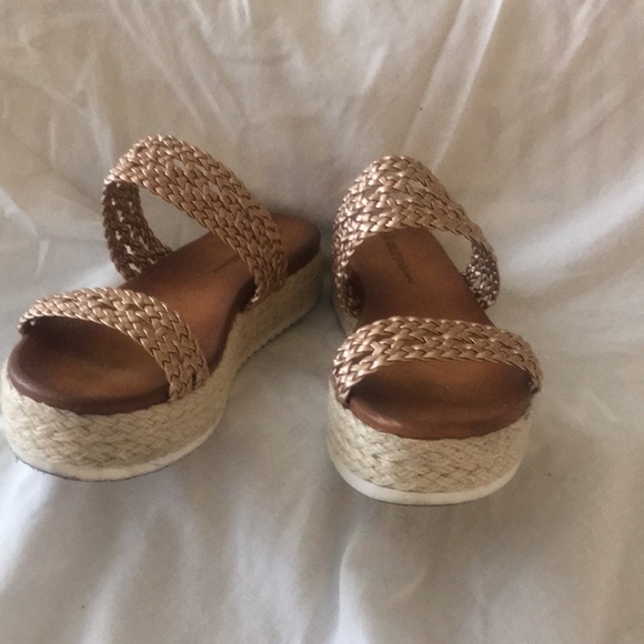 Double Strap Espadrille Flatform - Picture 3 of 8